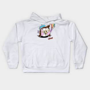 TIFFANY Adventures on Colorful Island Doodle Tiffany Kids Hoodie